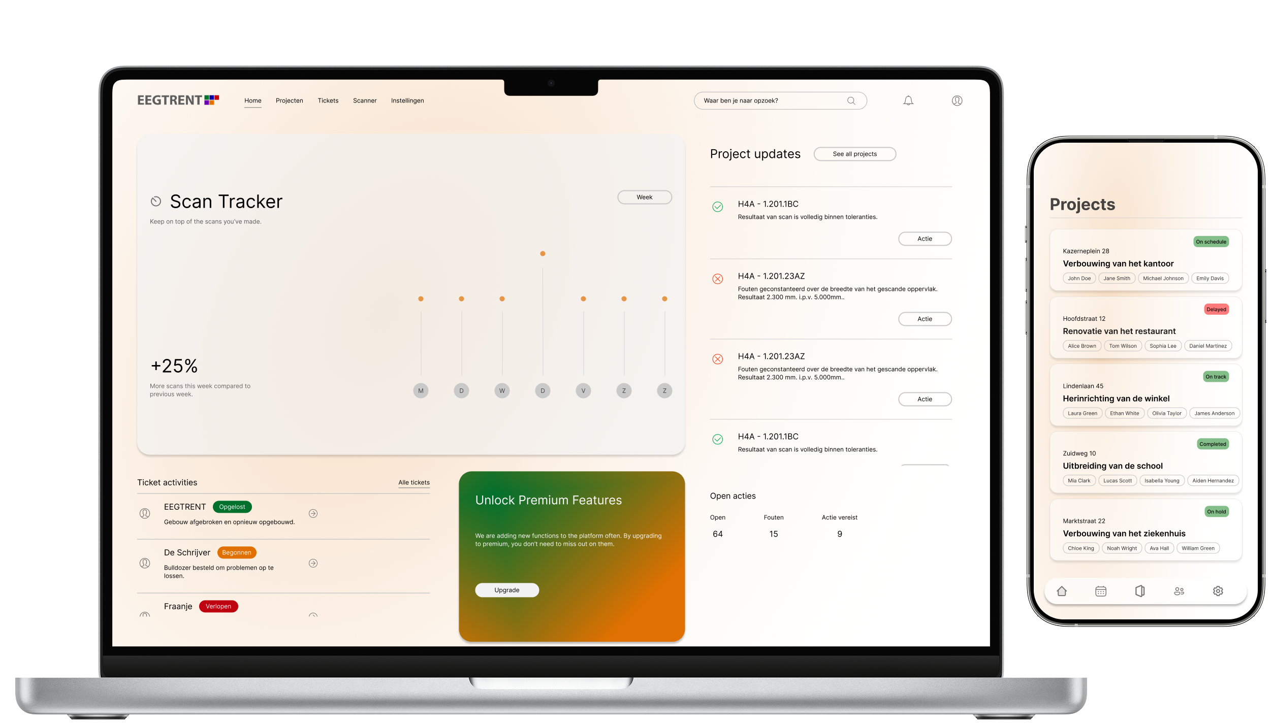 Project Planning Interface